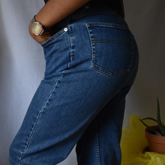 Ralph Lauren Polo Jeans Company Blue Mom Jeans - Picture 4 of 4